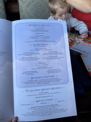 Menu photo 4 Cinderella's Royal Table Lake Buena Vista, FL Menu photo 4 Cinderella's Royal Table Lake Buena Vista, FL