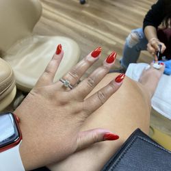 Nails are ready for the weekend.