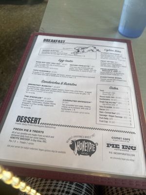 Menu photo 7 Comet Cafe Milwaukee, WI