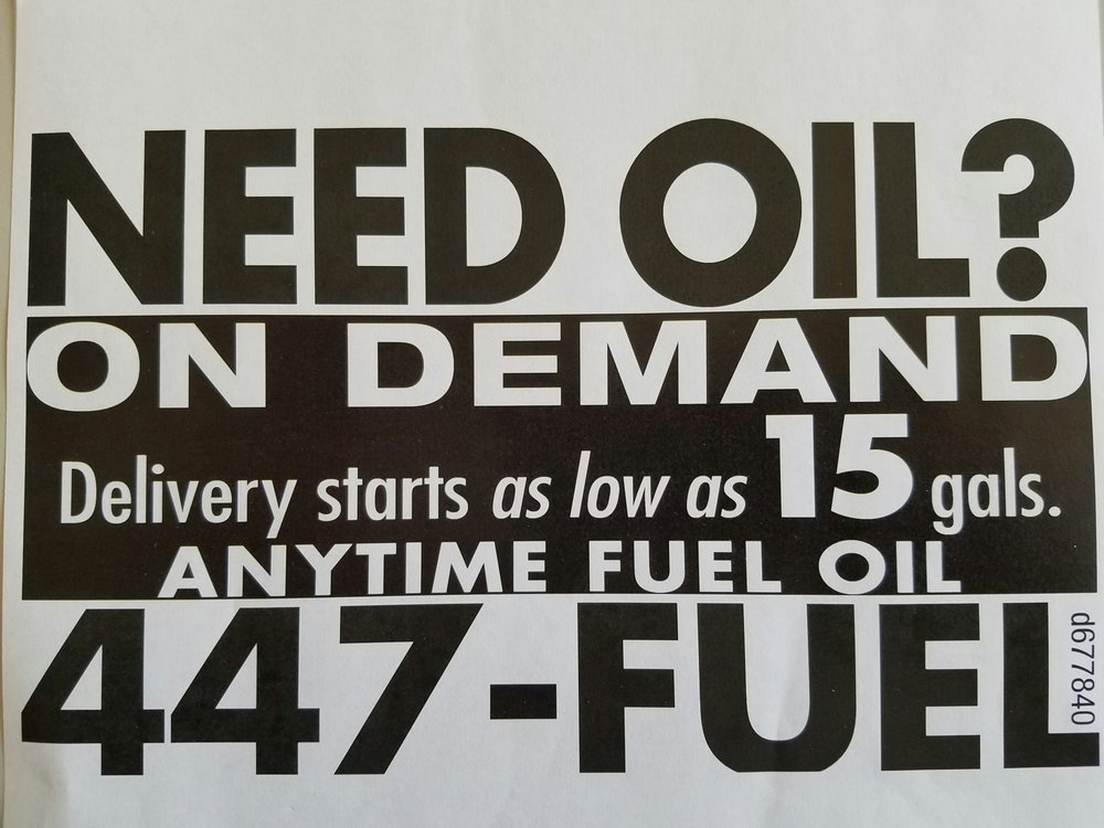 ANYTIME FUEL OIL Updated September 2024 49 Westwood Ave, New London, Connecticut Utilities