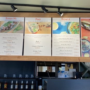 Basu - Main Overhead Menu - Coffee & Tea Near Me - Northbrook, Illinois