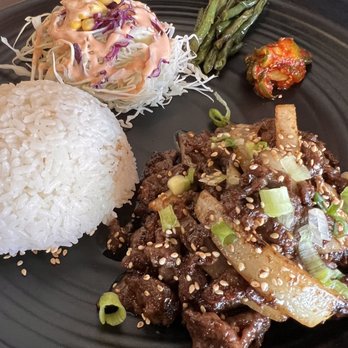 Krave - Steak Bulgogi Platter - Asian Fusion Near Me - Atlanta, Georgia