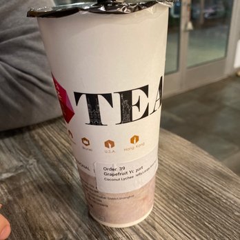 Ding Tea - Grapefruit yogurt - Bubble Tea Near Me - San Diego, California