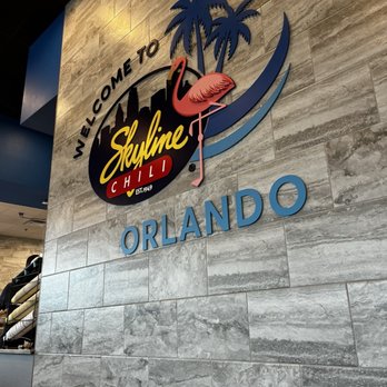 Skyline Chili - Restaurant sign inside. - Salad Near Me - Winter Garden, Florida Skyline Chili - Restaurant sign inside. - Salad Near Me - Winter Garden, Florida