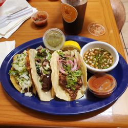SP's Burgers - Pork belly, brisket, and quesabirria tacos