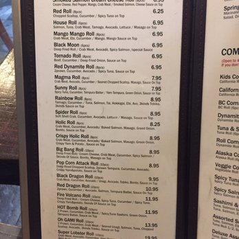 Gami Sushi - Menu - Japanese Near Me - Richmond, British Columbia