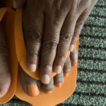 Palace Nails & Spa - Pedi and dip! - Waxing Near Me - Lewisville, Texas