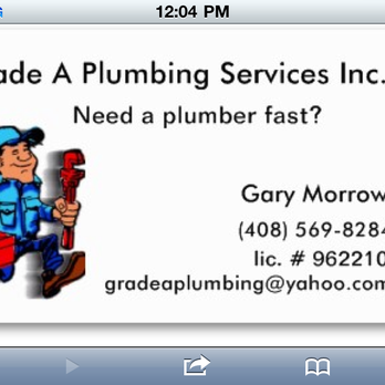 1. Grade A Plumbing Services