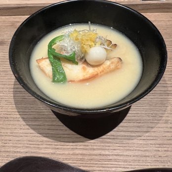 Odo - Halibut soup. Amazing miso - Japanese Near Me - New York, New York Odo - Halibut soup. Amazing miso - Japanese Near Me - New York, New York