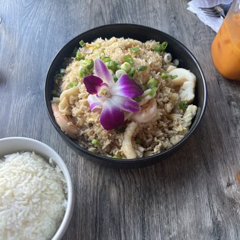 Thai At Main Street - Absolutely incredible food,  The food was decorated beautifully, we ordered 5 different dishes and every one of them were phenomenal. - Thai Near Me - Durham, North Carolina