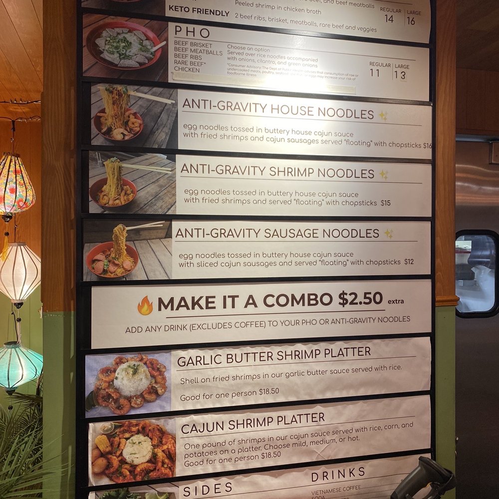 206 BCE - Menu - Noodles Near Me - Anaheim, California