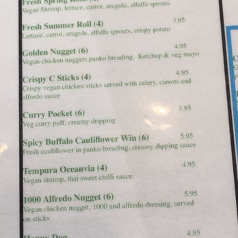 Envegan - Menu appetizers - Vegan Near Me - Morrow, Georgia