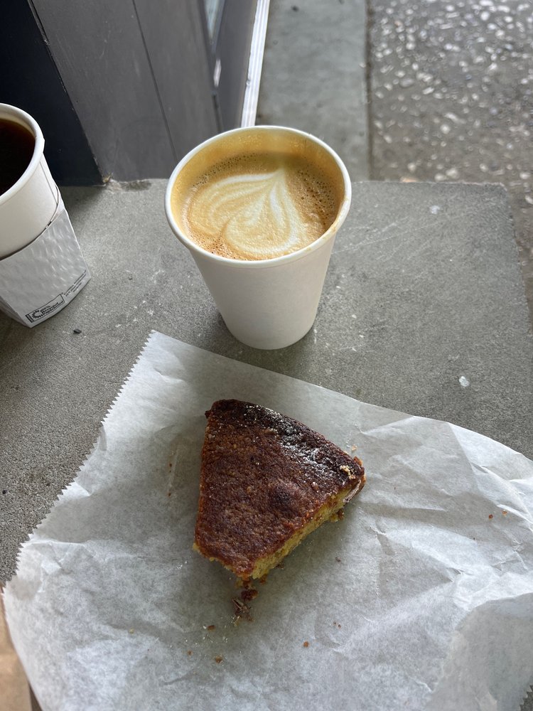 Amazing citrus polenta cake and a latte Yelp