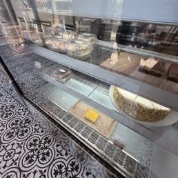 Carrot cake, Dubai chocolate brownie, other treats