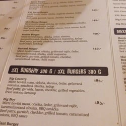 XXL and 3XL burgers for the very hungry