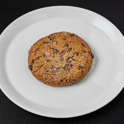 Sip & Bite Cafe - Dark Chocolate Sea salt cookie (w Valrhona chocolate, real French butter)