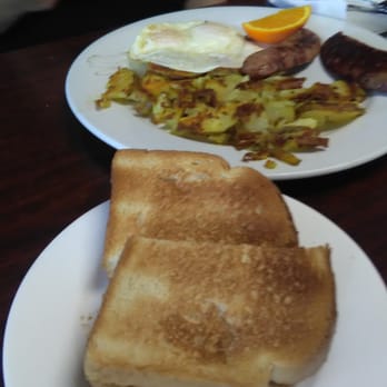 Jackie’s cafe - Waffle Sandwich, and Eggs with Herb Potatoes - American Near Me - Lancaster, California