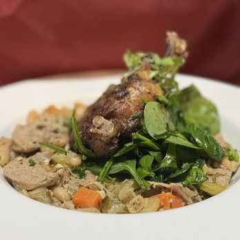 Leunig's Bistro - Confit Duck & Cassoulet - French Near Me - Burlington, Vermont