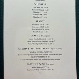 Menu Menu