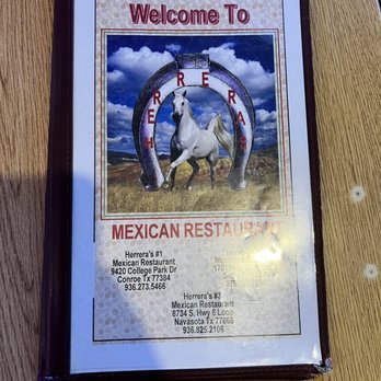 Herrera’s Mexican Restaurant - Menu - Mexican Near Me - Navasota, Texas Herrera’s Mexican Restaurant - Menu - Mexican Near Me - Navasota, Texas