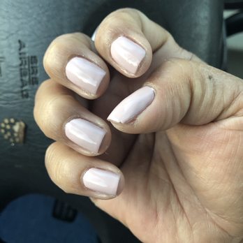 Queen Nail Spa - My right nails after polish mani $8.00 huh - Nail Salons Near Me - Los Angeles, California Queen Nail Spa - My right nails after polish mani $8.00 huh - Nail Salons Near Me - Los Angeles, California