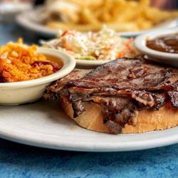 Pete's Restaurant & Coffee Shop - Open Face Roast Beef / Hashbrown Casserole / Slaw