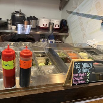 Pick & Mix III - a counter with a variety of condiments - Korean Near Me - Glastonbury, Connecticut Pick & Mix III - a counter with a variety of condiments - Korean Near Me - Glastonbury, Connecticut