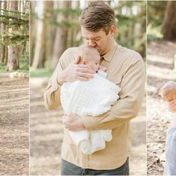 Tevi Hardy Photography - Outdoor Newborn Photography session at Lovers lane in the presidio of San Francisco