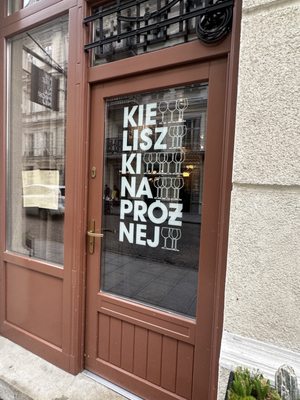 Kieliszki na Próżnej by null