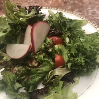 Palm Court Grill - Tiny side salad added onto entrée for 895 - New American Near Me - Spokane, Washington