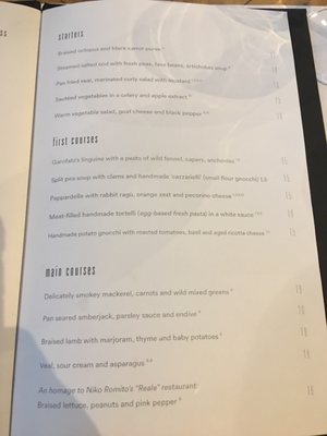 Menu photo 3 Spazio Milano Milan, MI Menu photo 3 Spazio Milano Milan, MI