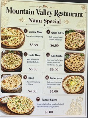 Menu photo 1 Mountain Valley Restaurant Winooski, VT Menu photo 1 Mountain Valley Restaurant Winooski, VT