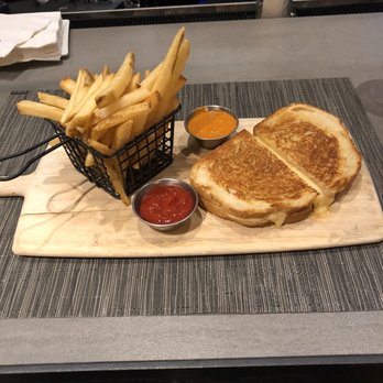 Cooper's Mill - Fondue Grilled Cheese with fries - New American Near Me - Bethesda, Maryland