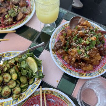 Fortunate Son - ORANGE CHICKEN, CUCUMBER SALAD - Chinese Near Me - San Diego, California Fortunate Son - ORANGE CHICKEN, CUCUMBER SALAD - Chinese Near Me - San Diego, California