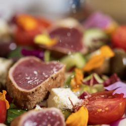 CURRENT Coastal Cuisine - Mediterranean Ahi Tuna Salad