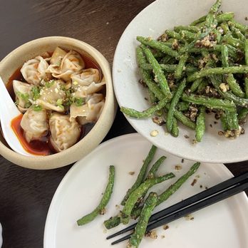 Kar Son - Green beans and wontons - Chinese Near Me - Los Angeles, California