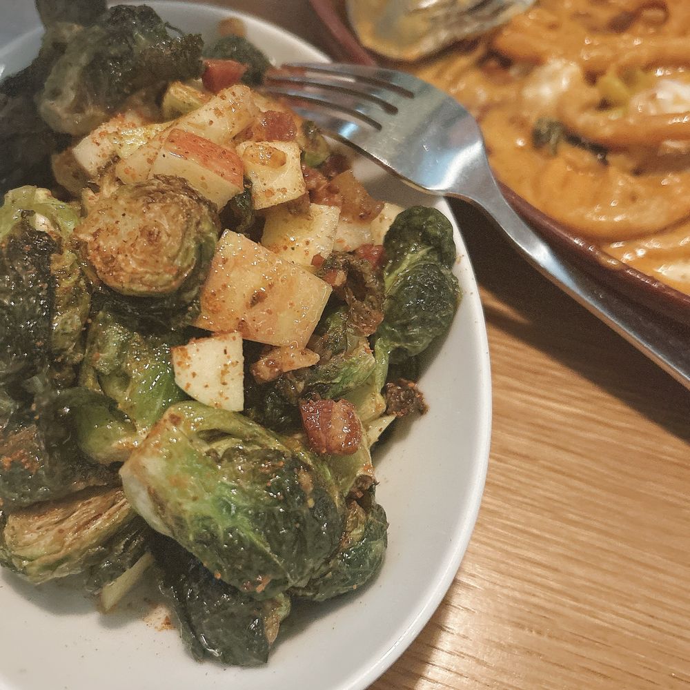 Osteria Elio Volpe - fried brussel sprouts - Italian Near Me - Vancouver, British Columbia Osteria Elio Volpe - fried brussel sprouts - Italian Near Me - Vancouver, British Columbia