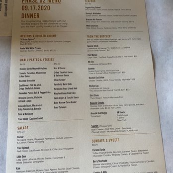 Echo & Rig - Menu - Steakhouses Near Me - Las Vegas, Nevada Echo & Rig - Menu - Steakhouses Near Me - Las Vegas, Nevada