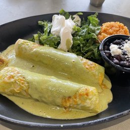 Poblano Enchiladas