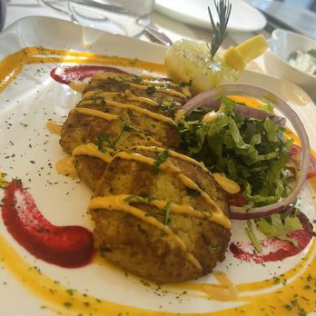 White Olive - Crab Cakes - Mediterranean Near Me - New York, New York White Olive - Crab Cakes - Mediterranean Near Me - New York, New York