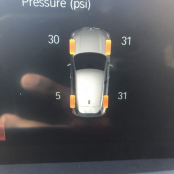 Perillo BMW - Tire pressure menu... back left with shoddy patch job stayed on 5 PSI the norm is 30/31 ..... great product horrible service - Car Dealers Near Me - Chicago, Illinois