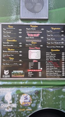 Menu photo 2 Tacos Mi Rancho Oakland, CA