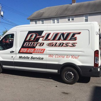 A Line Auto Glass - At their shop or they come to you - Windshield Installation & Repair Near Me - Albany, New York