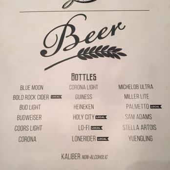 Big Billy's Burger Joint - Thirsty!!! - Burgers Near Me - North Charleston, South Carolina