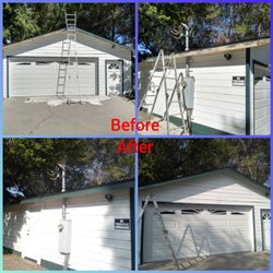 Alpine Maintenance Services - Bringing back an old 1960s garage fascia board.