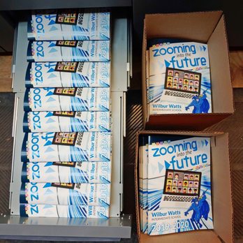 Burlington Press - Wilbur Watts Intermediate School 2019-2020 Yearbook - Printing Services Near Me - Burlington, New Jersey