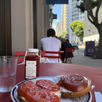 Loveski - Heirloom Tomato Bagel - Delis Near Me - San Francisco, California Loveski - Heirloom Tomato Bagel - Delis Near Me - San Francisco, California