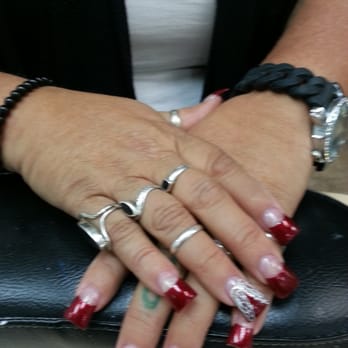 Tommy Nails - Angel Wings done by Lai @ Tommy Nails - Nail Salons Near Me - Phoenix, Arizona