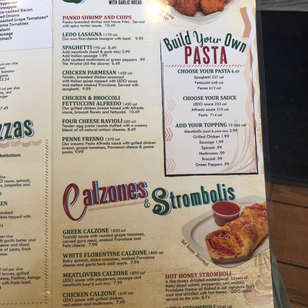 Ledo Pizza - Menu - Pizza Near Me - Bethesda, Maryland Ledo Pizza - Menu - Pizza Near Me - Bethesda, Maryland