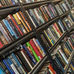 The Book Cycle - One of the shelves.